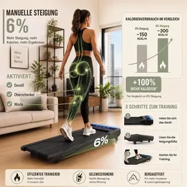 Sportstech sWalk Lite Schwarz