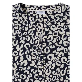 Cecil Druckbluse Blau XL