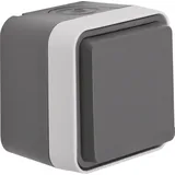 Berker Mehrfachsteckdose Aufputz grau 1 St.