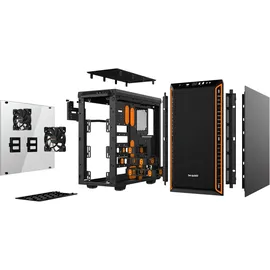 be quiet! Pure Base 600 Window orange