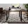 Massivmoebel24 Baumtisch 220 x 76 x 100 cm grau
