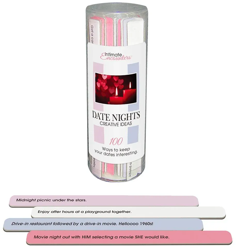 Stäbchen mit Date-Ideen