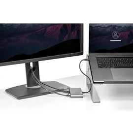 Startech Dual-4K Mini Dock mit HDMI, Thunderbolt 3 [Stecker] (TB3DKM2HD)