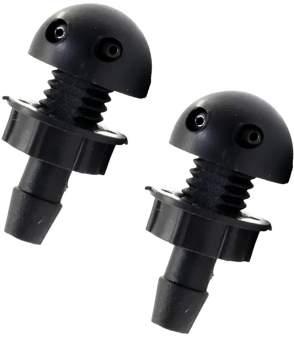 Universelle Spritzdüsen für Motorhaube mit 6 mm Öffnung – Set mit 2 Stück