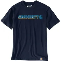 CARHARTT Irvine Layered Logo Navy XL