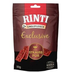 Rinti  Exclusive Snack Strauss pur 50g