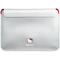 HELLO KITTY HKCS14PGHDLMS 14" srebrny/silver PU Metal Logo (14"),