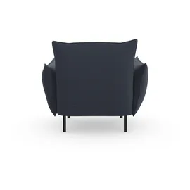 OTTO home Cocktailsessel Stine Polyester 96 x 86 x 86 cm Blau