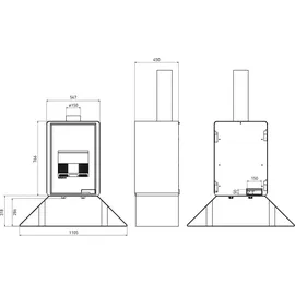 HS Flamingo Flamingo Deluxe Senai Stahl Schwarz