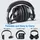 OneOdio Studio Wireless Pro C Over Ear Headset Bluetooth® Stereo Schwarz Headset, Schwenkbare Ohrmuscheln