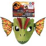 Jurassic World Dilophosaurus Spielmaske mit Geräusch- und Wassersprühfunktion