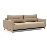 INNOVATION LIVING Schlafsofa Pyxis Deluxe Excess Stoff Mocha