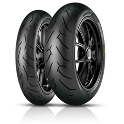 PIRELLI DIABLO ROSSO II 190/55ZR17 TL 75W, Motorradreifen Hinten