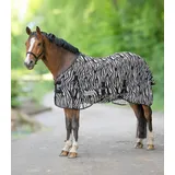Waldhausen Fliegendecke Zebra 145 cm Schwarz/Weiß