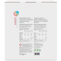 Sonett Waschmittel Pulver, DE1014, für Gastronomie und Gewerbe, ökologisch, 10kg, 120WL
