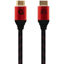 oehlbach gaming HDMI-Kabel New Game Red HDMI 3 m Schwarz