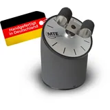 MTE Bewegungstechnik Uhrenbeweger (WTA 220 Metall 1-fach klein) – Elektronisch gesteuerter Uhrendreher für Automatikuhren – Leiser Watch Winder – Batterie- & Netzbetrieb – Made in Germany