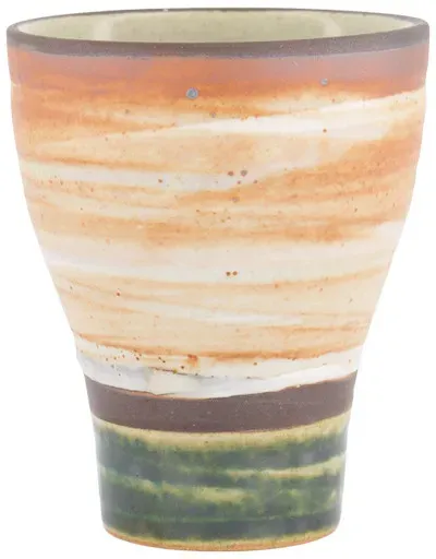 Tokyo Design Steingut Teebecher SHINO ORIBE – bunt