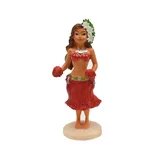 DIXIE STORE Wackelfigur Auto Lustig Hawaii Deko Auto - 11cm Wackelfigur Auto Gadget - Wackeldackel fürs Auto Deko Innen - Autos Spielzeug - Auto Innenraum Zubehör Innenraum Deko - Napua Tiare