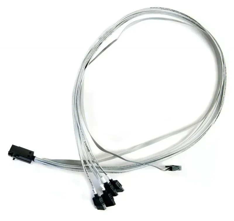 Microchip Technology 2279800-R Serial Attached SCSI (SAS)-Kabel 0,8 m 6 Gbit/s Weiß