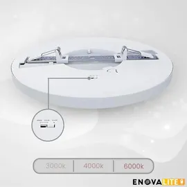 enovalite LED-Panel 18W rund