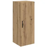 vidaXL Wandschrank Artisan-Eiche 34,5 x 34 x 90 cm Holzwerkstoff