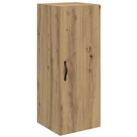 vidaXL Wandschrank Artisan-Eiche 34,5 x 34 x 90 cm Holzwerkstoff