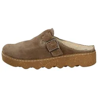 Rohde Damen Clog Lammfell Pantolette in Earth Hausschuh braun 42 EU