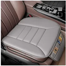 luxuskollektion Auto Sitzkissen Memory Foam 1 Stück 40 x 40 cm Grau