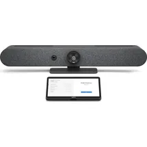 Logitech Rally Bar + Tap, Gruppen-Videokonferenzsystem, 4K Ultra HD, 30 fps, 90°, 5x, 3x