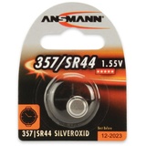 Ansmann Knopfzelle 1,55 V 133 mAh SR44 11,6x5,4mm 1 St./Bl