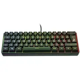 Surefire Gaming KingPin X1 Kabelgebunden, USB Gaming-Tastatur Französisch, AZERTY Schwarz