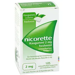 Nicorette Kaugummi 2 mg freshmint