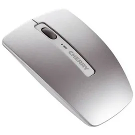 Cherry DW 8000 Wireless Tastatur ES Set weiß/silber