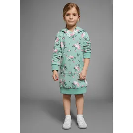 Kidsworld Sweatkleid in mint-bedruckt | Gr.: 92/98