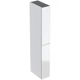 Geberit iCon Hochschrank 24 x 48 x 180 cm Weiß / Glas glänzend