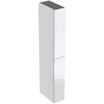 Geberit iCon Hochschrank 24 x 48 x 180 cm Weiß / Glas glänzend