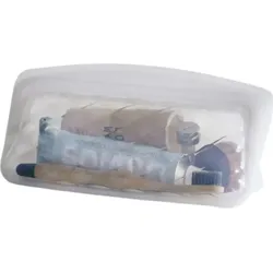 Stasher Beauty Everyday Kosmetiktasche puderfarbig