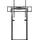 SpeaKa Professional SP-TVC-900 TV-Standfuß 139,7 cm - 254,0 cm Schwarz Kunststoff