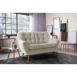 exxpo - sofa fashion Couch 2-Sitzer Beige