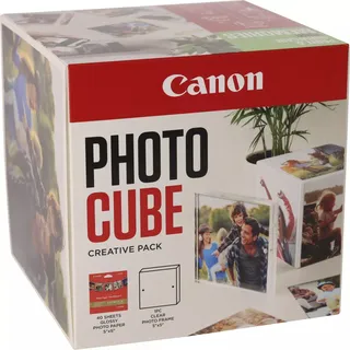 PP-201 13x13 cm Photo Cube Creative Pack White Green 40 Bl.