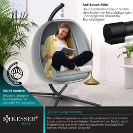 Kesser Luxe Hängesessel Grau
