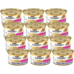 Purina Gourmet Gold Kitten Mousse für Kätzchen mit Kalbfleisch 12x85g