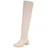 Ital-Design Overknees Damen Beige 37