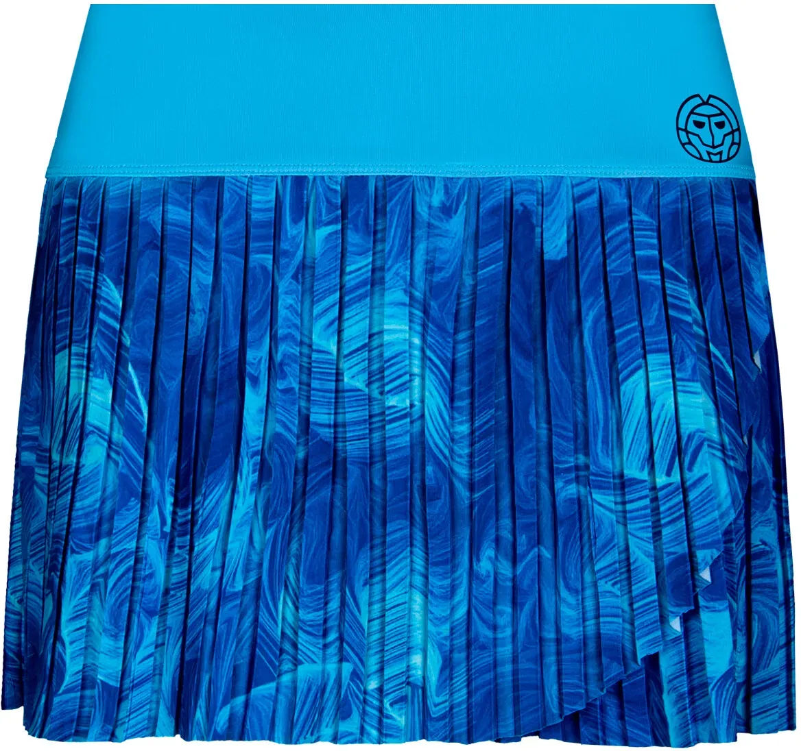 Damen Rock BIDI BADU  Inaya Tech Plissee Skort Light Blue L - Blau