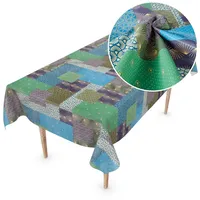 ANRO Wachstuchtischdecke Wachstischdecke Meterware Wachstuch abwaschbare Tischdecke PVC frei