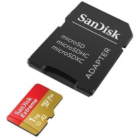 SanDisk Extreme microSDXC UHS-I U3 A2 V30 + SD-Adapter 1 TB