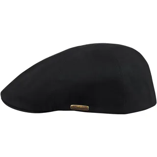 Sterkowski Rusty Duckbill Mütze | Baumwolle Schirmmütze Herren | Flatcap Herren Schirmmützen Für Damen Herren Kappe Mützen Für Herren Herren Schiebermütze Baumwolle Schwarz 56 cm - 56