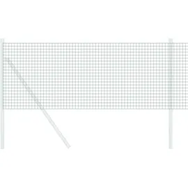 vidaXL Maschendrahtzaun 0,8 x 25 m Grün/Stahl