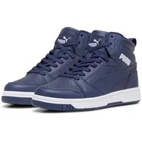 Puma Rebound V6 Mid Winterized Sneaker Kinder 03 new navy/white 38.5